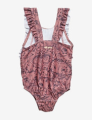 Soft Gallery - Baby Ana Swimsuit - sports clothing - burlwood, aop owl - 3