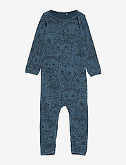 Soft Gallery - SGBen Bodysuit - NOOS - langärmelig - orion blue, aop owl - 0