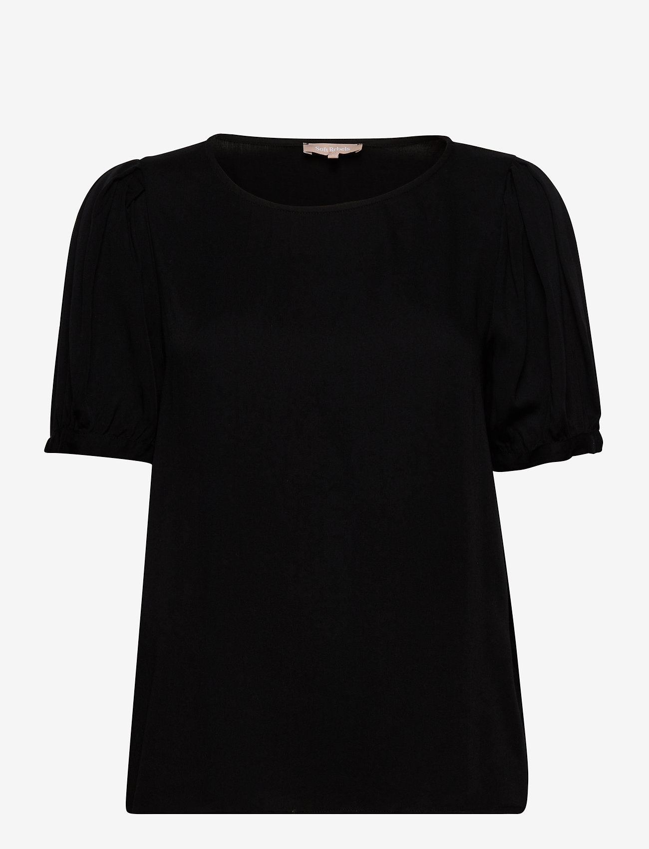 Soft Rebels Rosanna Top (Black), 174.98 kr | Stort udvalg af designer mærker |