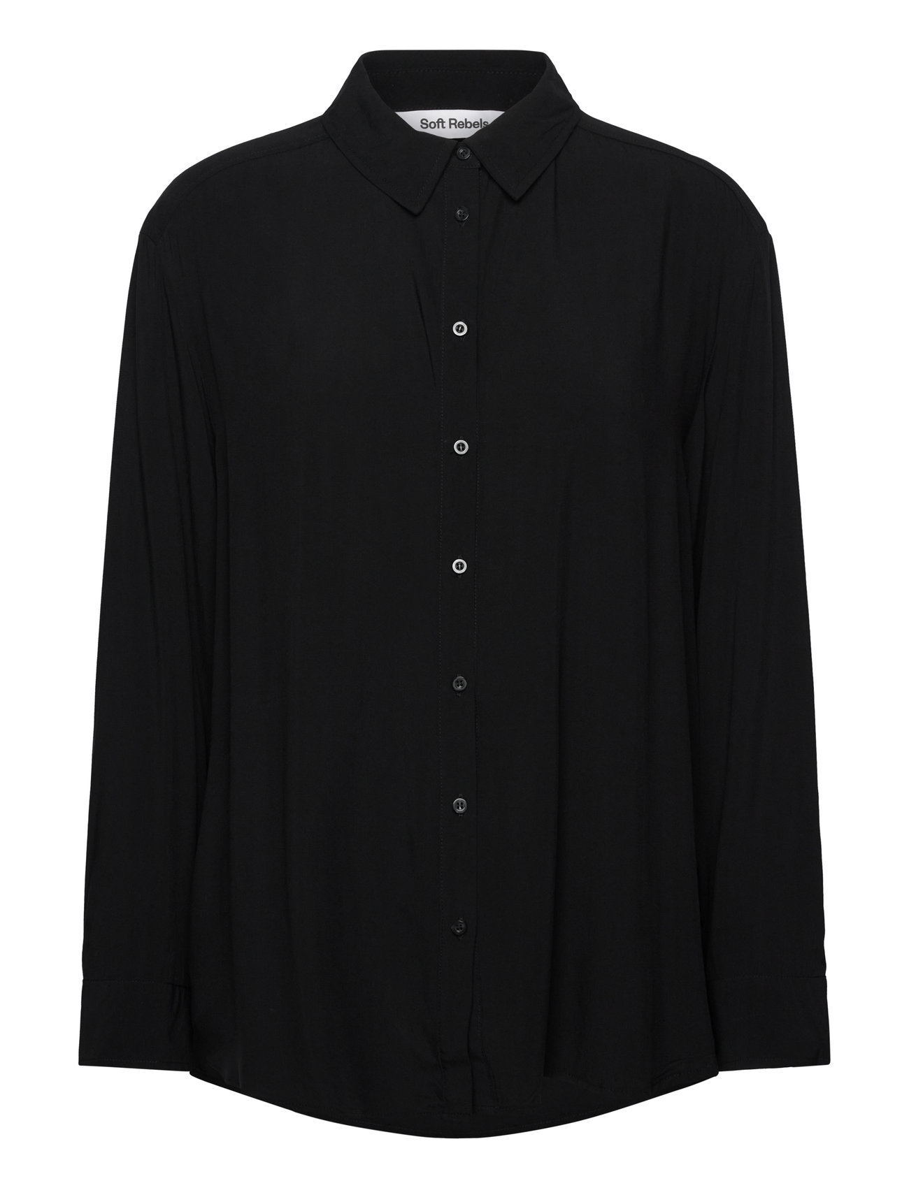 Srfreedom Loose Shirt Black Soft Rebels