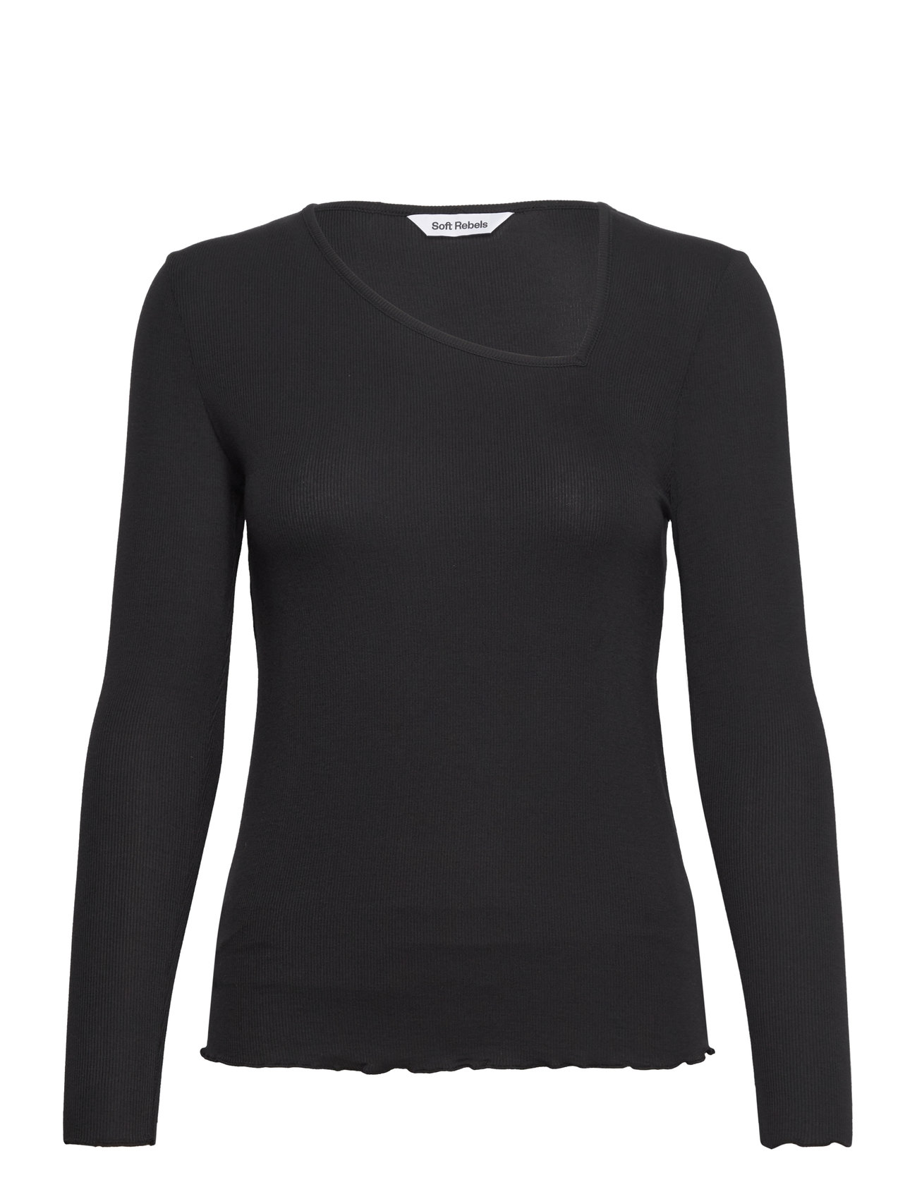Srfenja Asymmetrical Top Black Soft Rebels