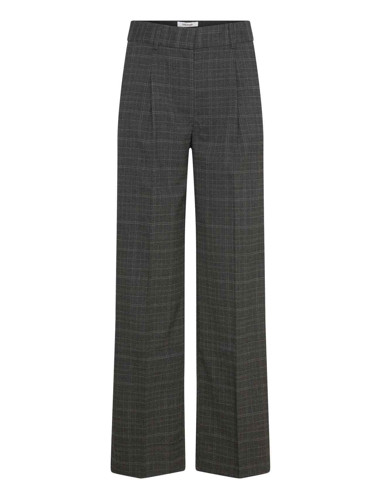 SOFT REBELS Srtrinnie Vilja Loose Hose Grau - M - Damen