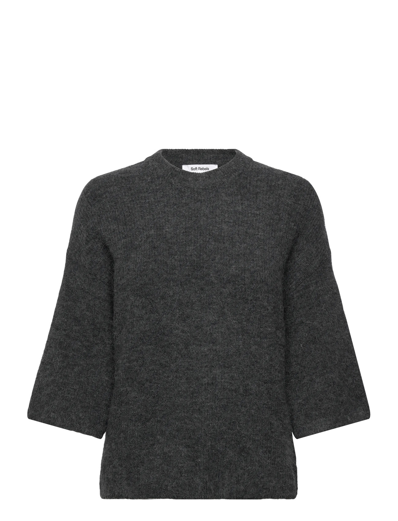 SOFT REBELS Srhema Knit Grau - L - Damen