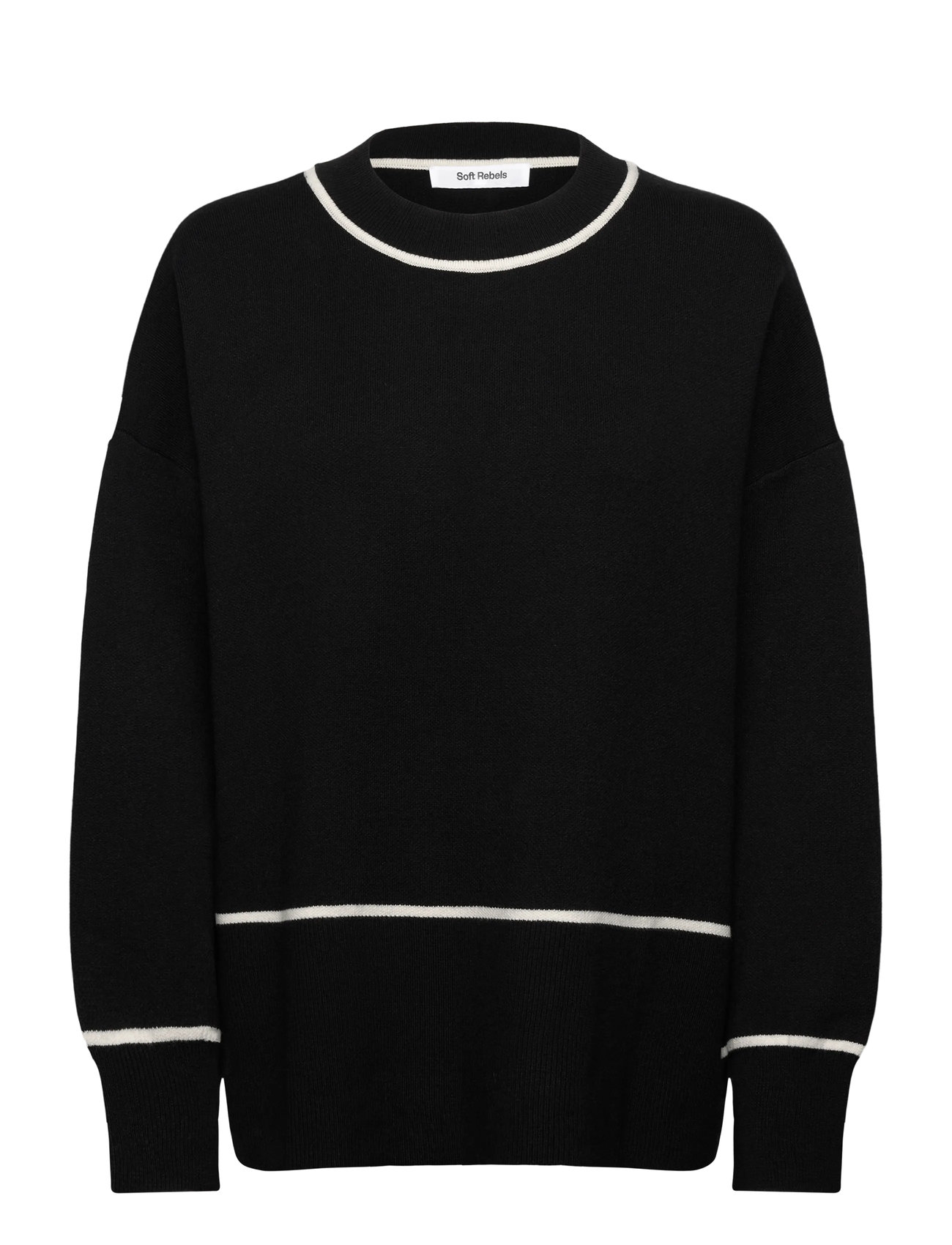 SOFT REBELS Srflora Knit Schwarz - XXL - Damen
