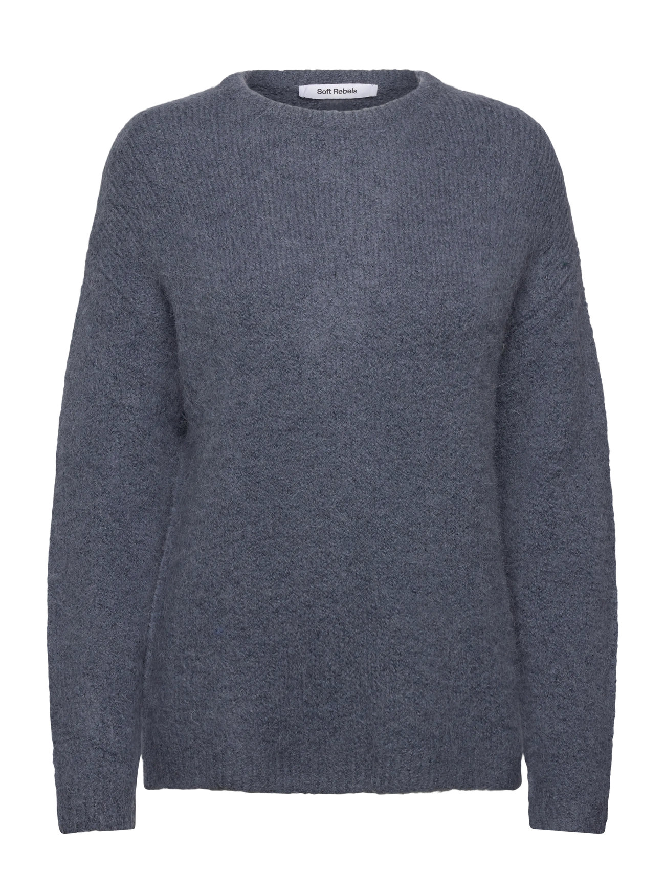 SOFT REBELS Srcamilla Knit Blau - S - Damen