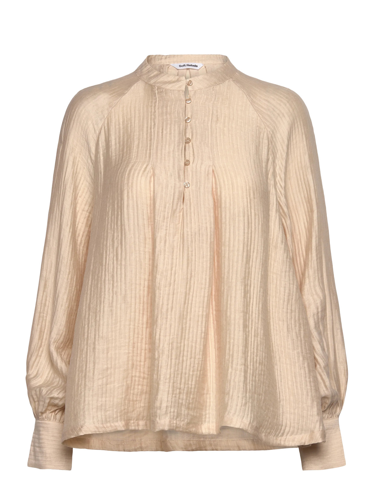 SOFT REBELS Srjessa Bluse Cream - S - Damen