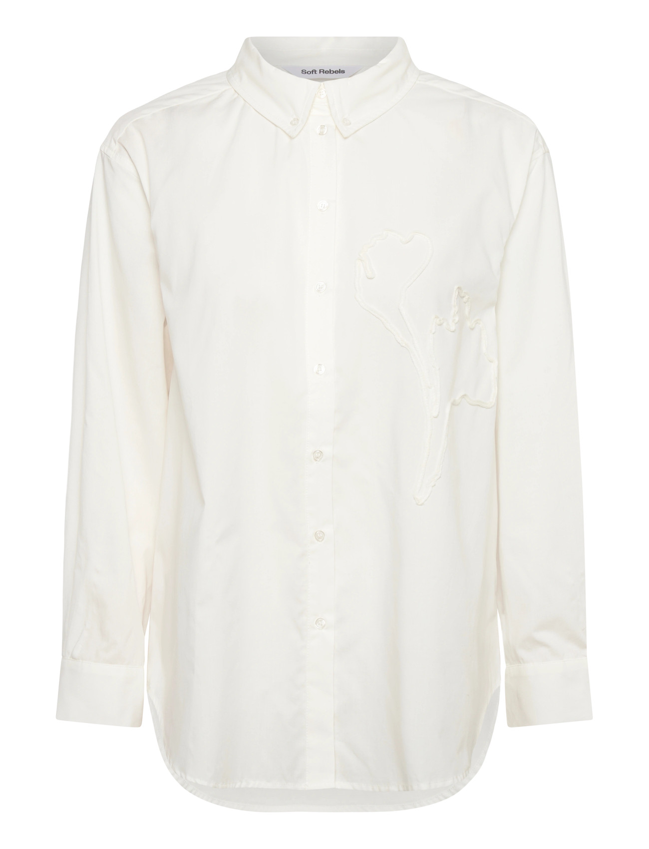 SOFT REBELS Srtiffany Shirt Weiß - XS - Damen