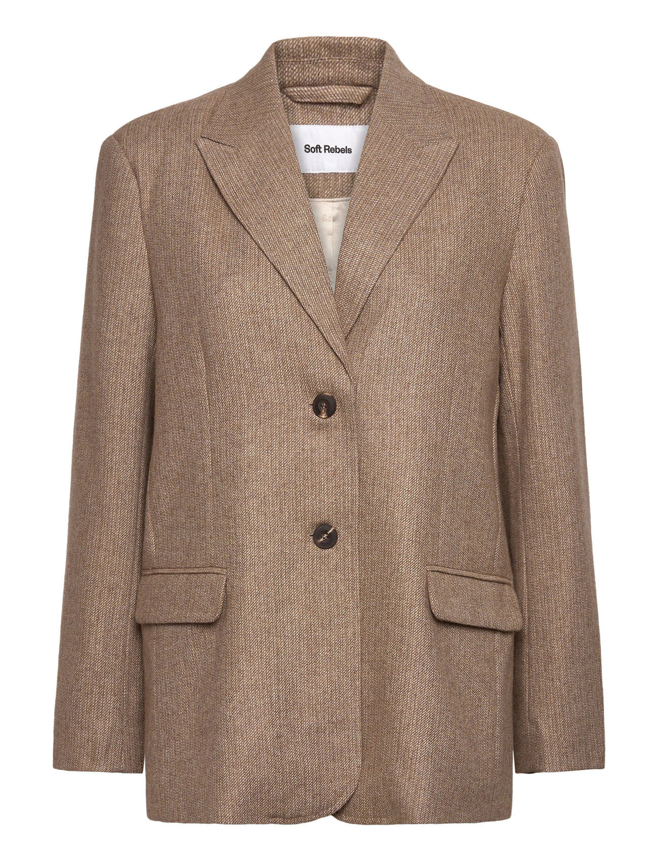 SOFT REBELS Srgreta Loose Blazer Beige - M - Damen