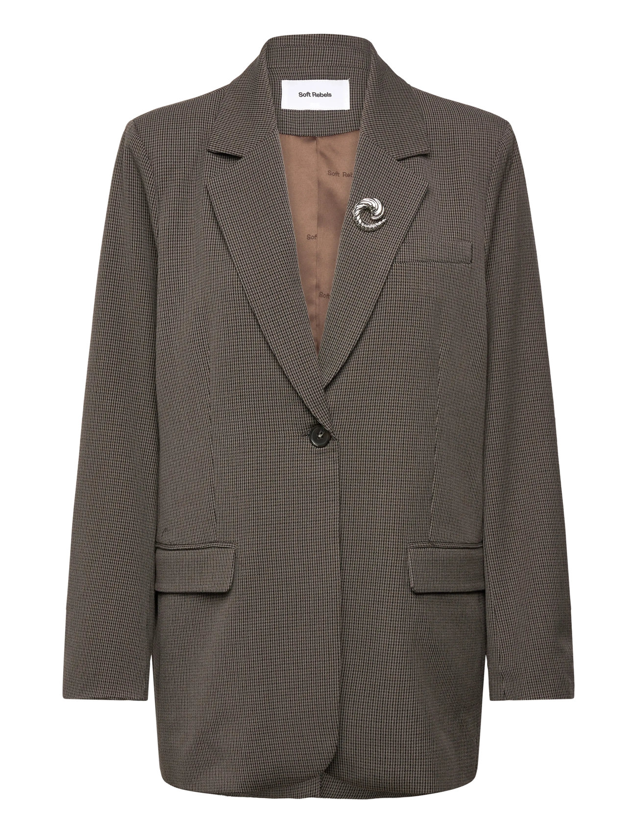 SOFT REBELS Srmaha Relaxed Blazer Braun - L - Damen