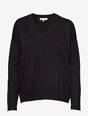 zara black knit jumper