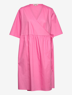 SRSutton Wrap Dress - sommarklänningar - pink carnation