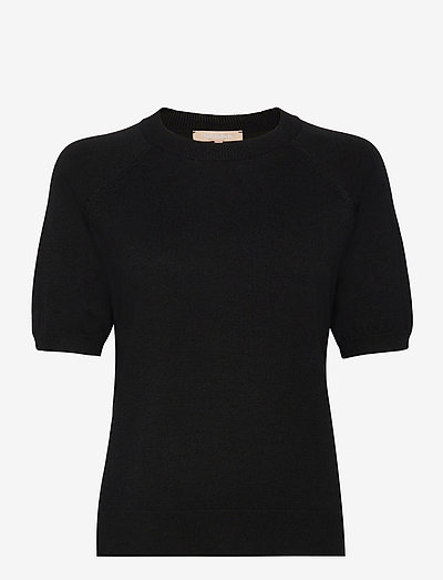 SRMarla SS O-neck knit - trøjer - black