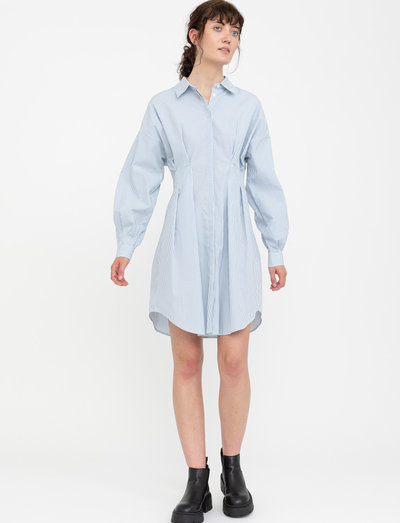 SREilja Dress Y/D - sommerkjoler - ashley blue stripe