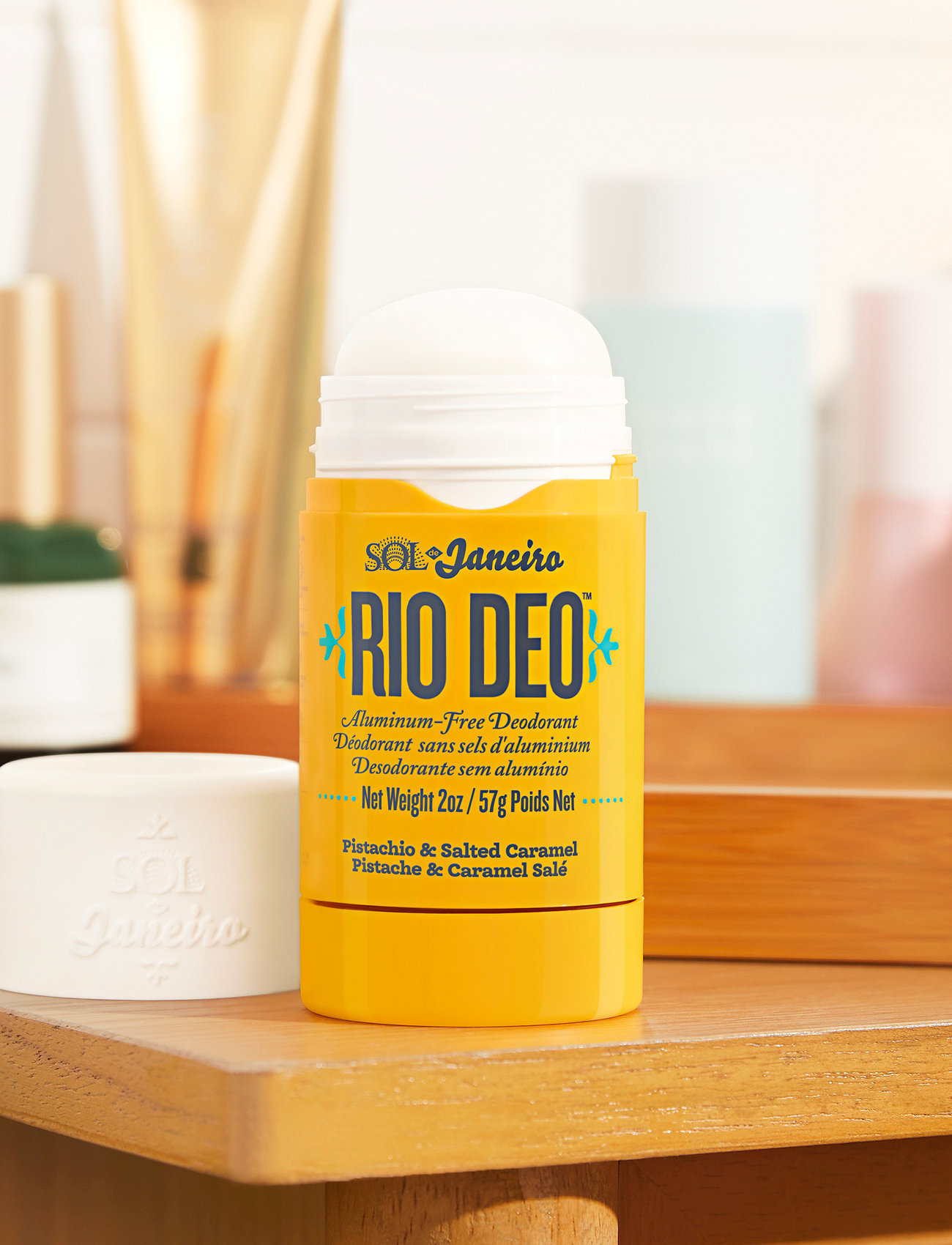 Sol de Janeiro Rio Deo '62 Aluminum-Free Deodorant Refill 57G, 57 g, Nude, Creams & Wipes, Creams & Wipes, Dame