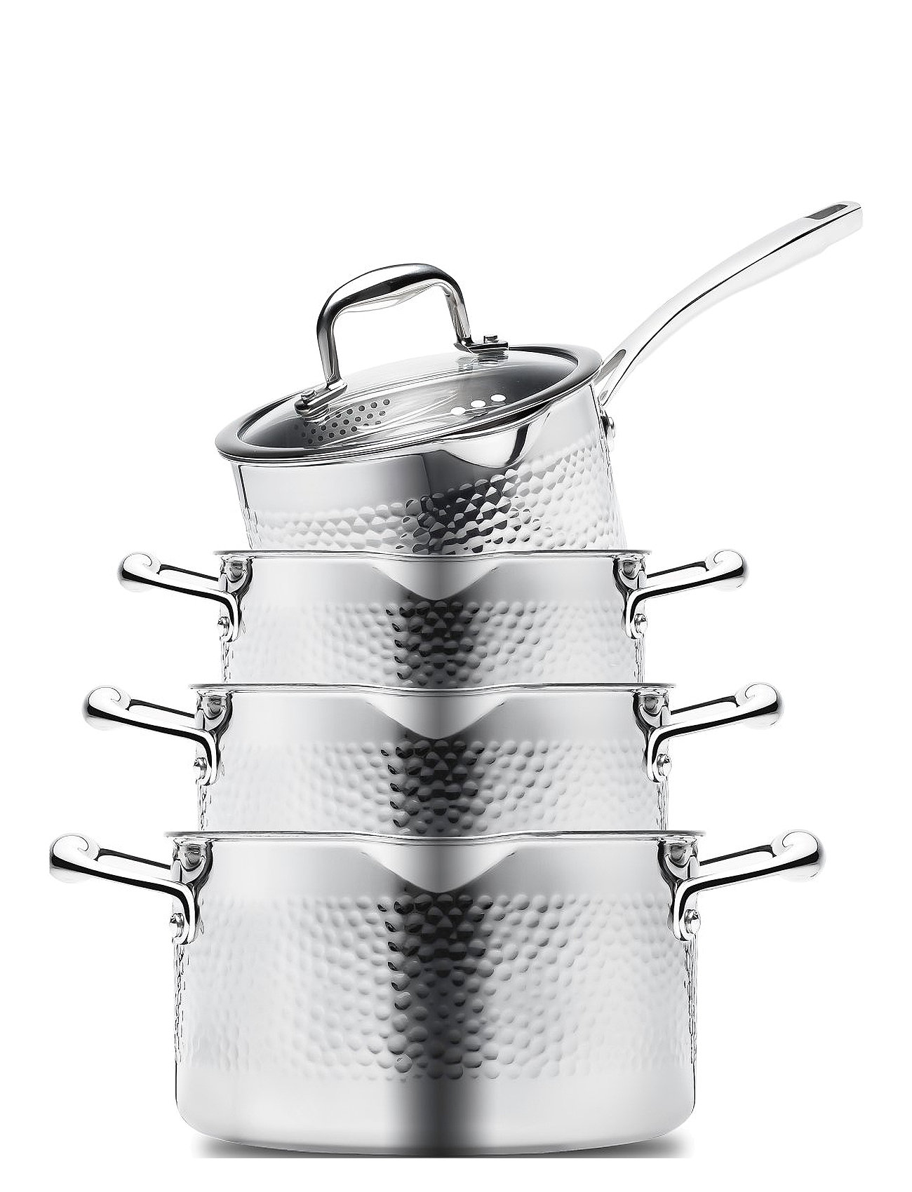 SOLA Noma Cookwareset 4-Pcs Silber - One Size - Unisex