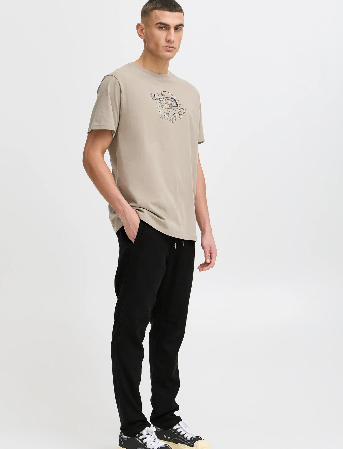 Solid Sdtaiz Pa, S, Black, Bukser > Afslappet, Herre