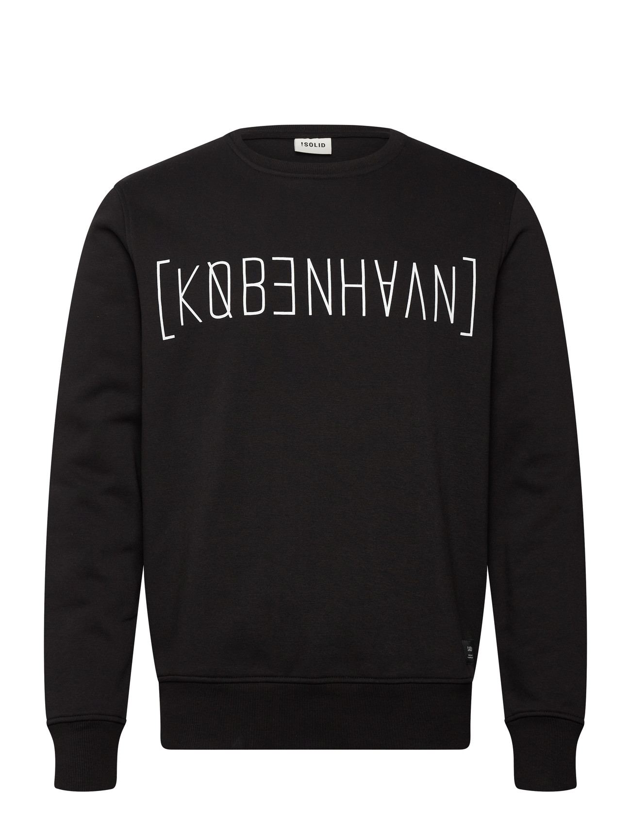 Solid Sdkbh Crew Sw, XL, Black, Sweatshirts & Hættetrøjer > Sweatshirts, Herre