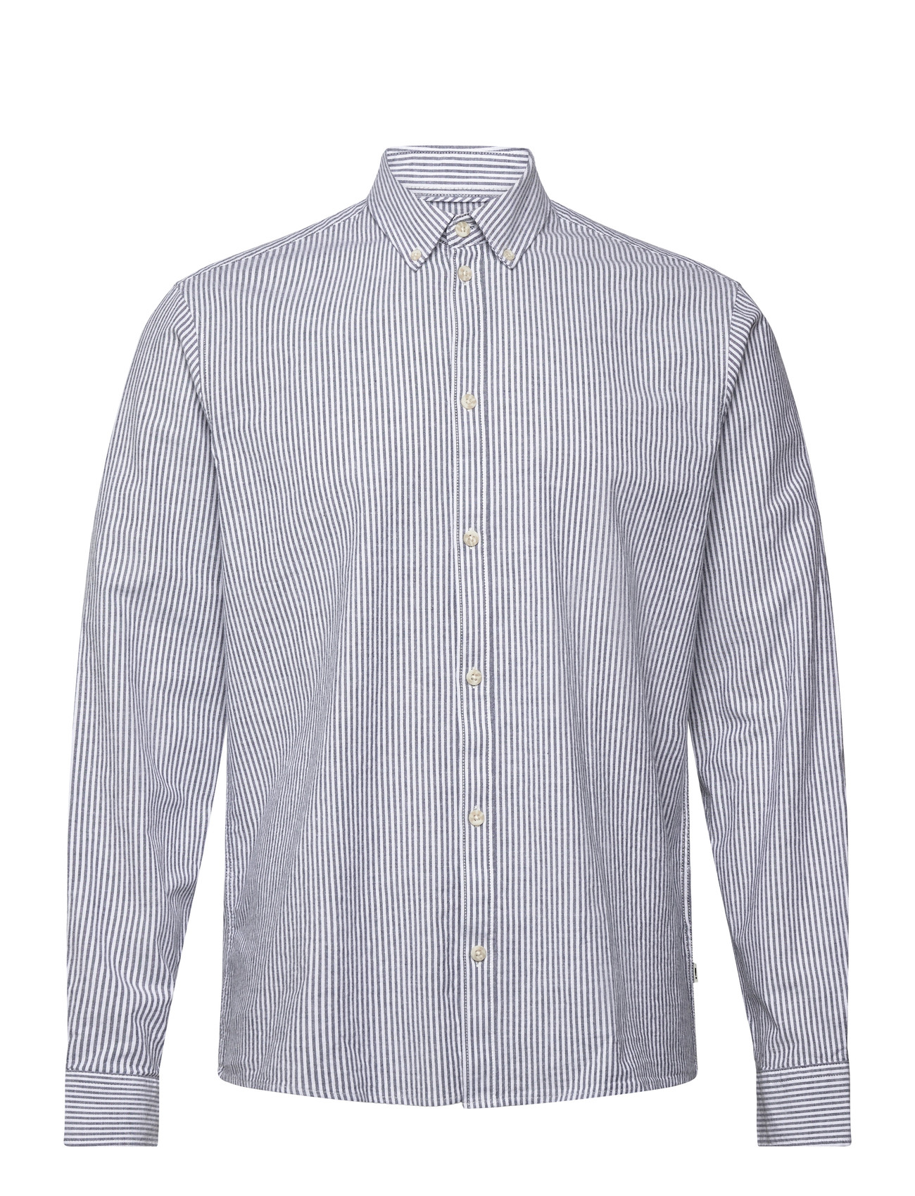 Solid Sdval Stripe, S, Blue, Skjorter > Afslappet, Herre