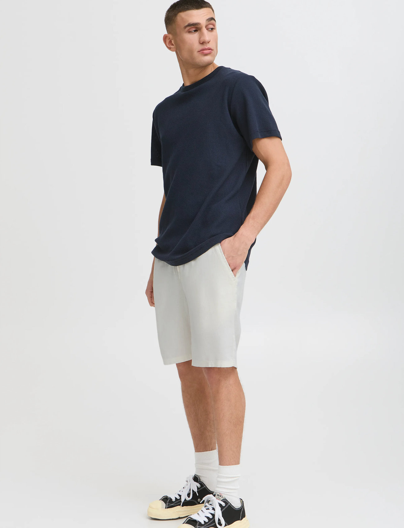 Solid Sdaurelius Elas, M, Cream, Shorts > Afslappet, Herre