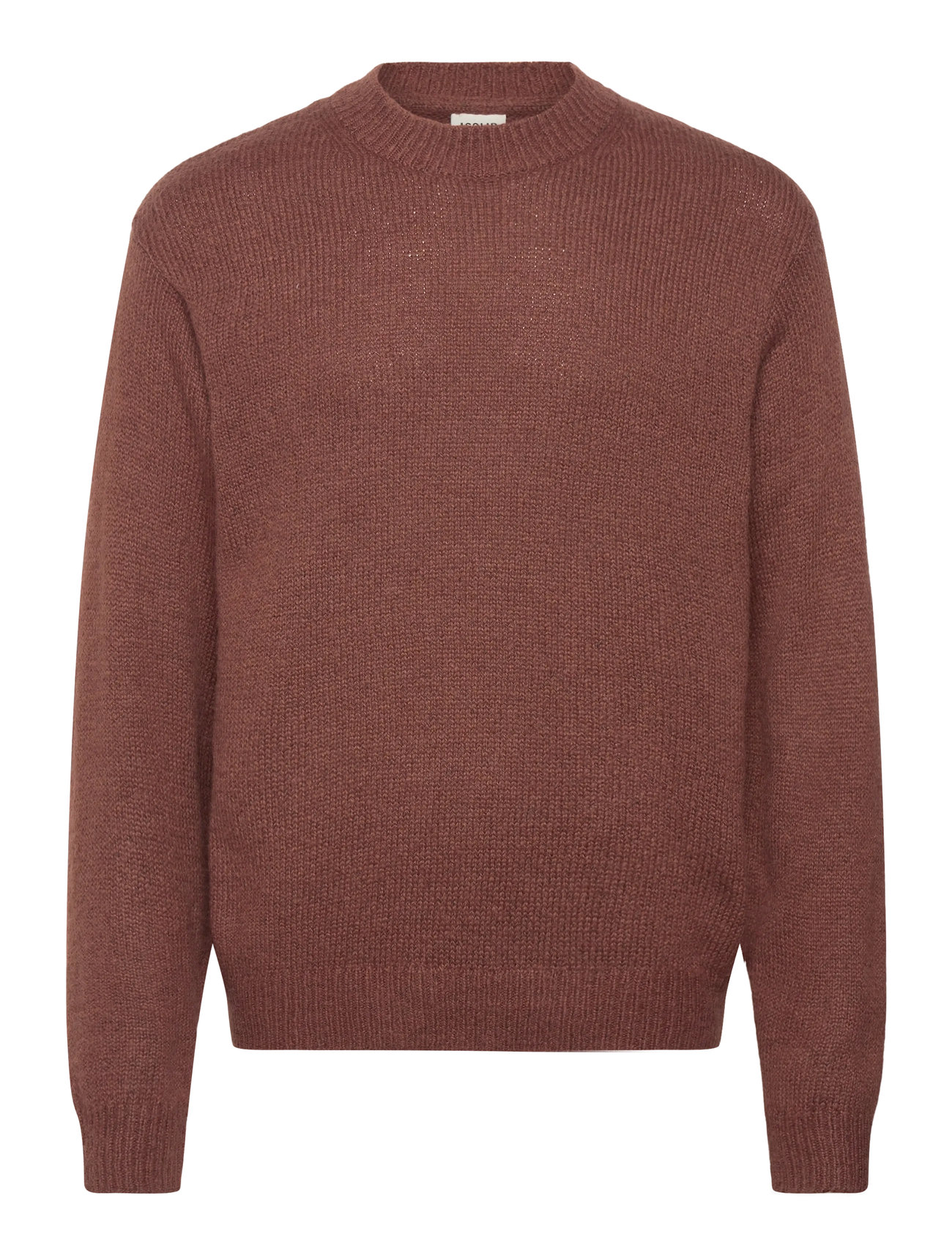 Solid Sdhamandi Knit, XL, Brown, Strik > Runde Halse, Herre