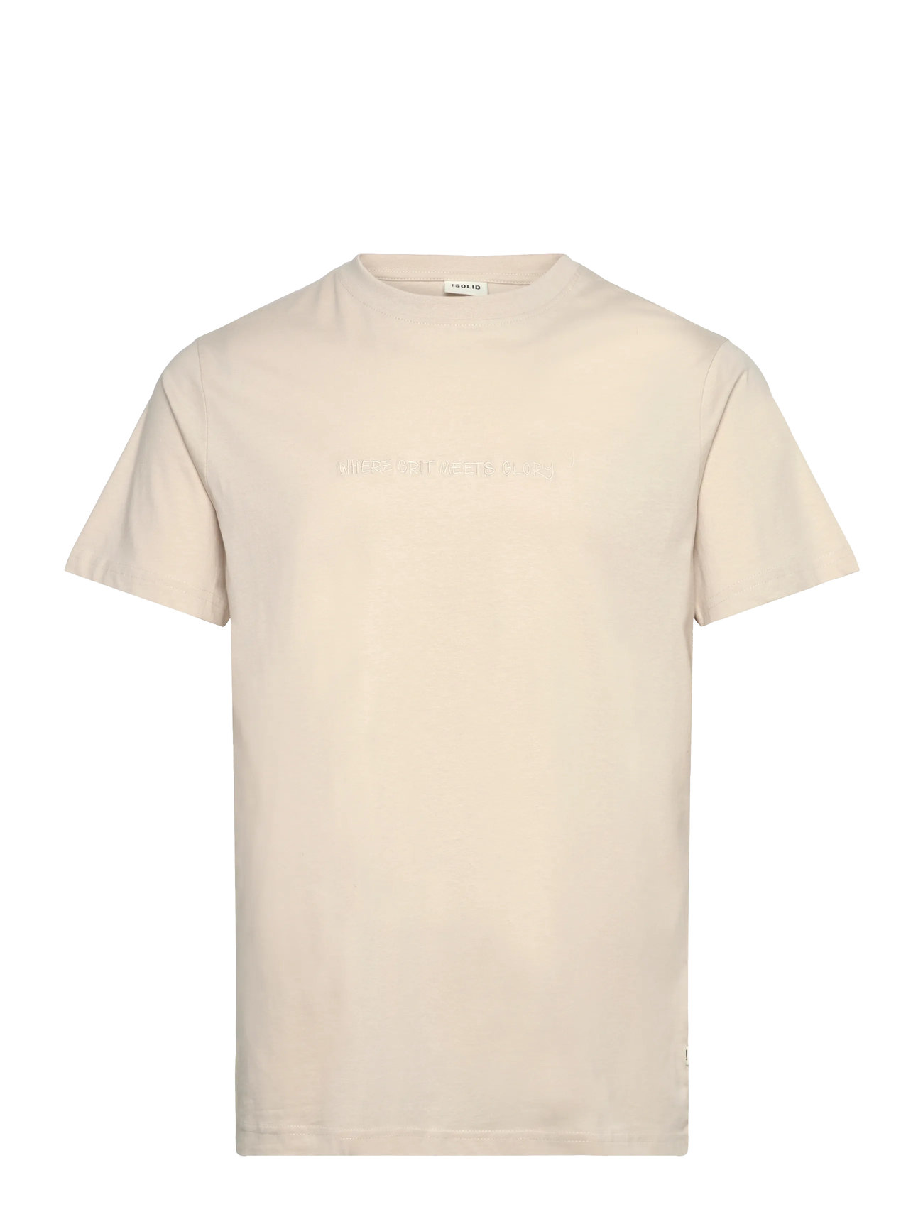 Solid Sdskyler, XXL, Beige, T-Shirts > Kortærmede, Herre