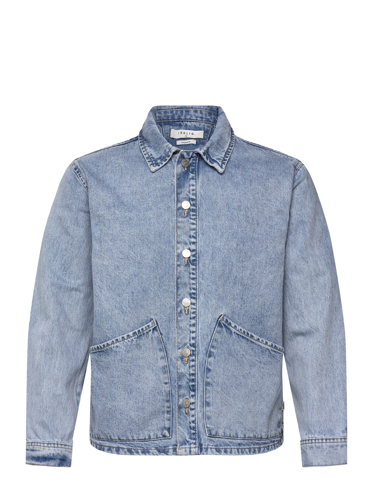 SOLID Sdtravis Overshirt Blau - L - Herren