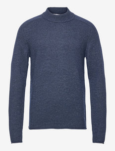 SDVaughn knit pullover - knitted round necks - insignia blue melange