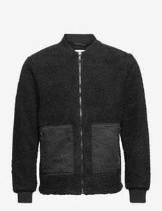 SDVig bomber jacket - teddy sweaters - black