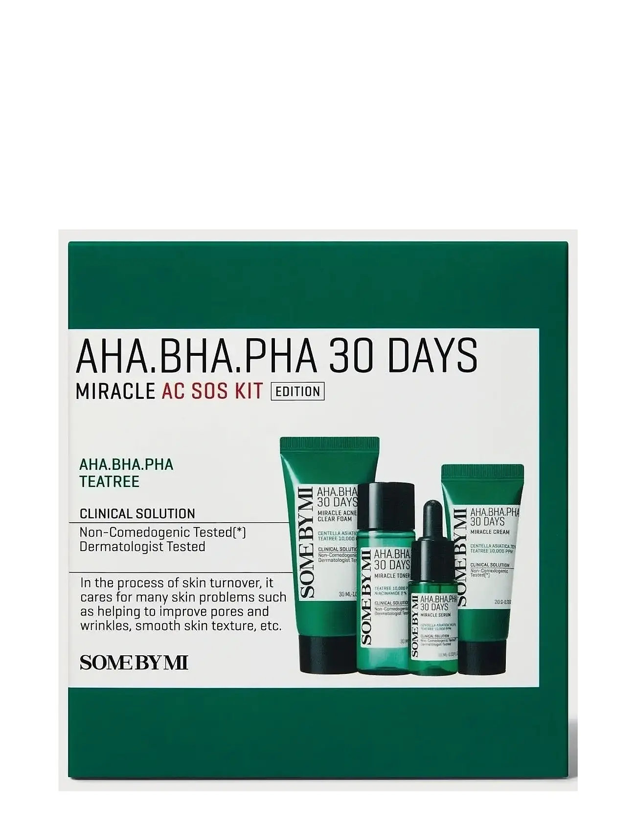 Some by Mi Aha Bha Pha 30 Days Miracle Ac S.o.s. Kit, One Size, Nude, Fugtighedscreme > Dagcreme, Dame