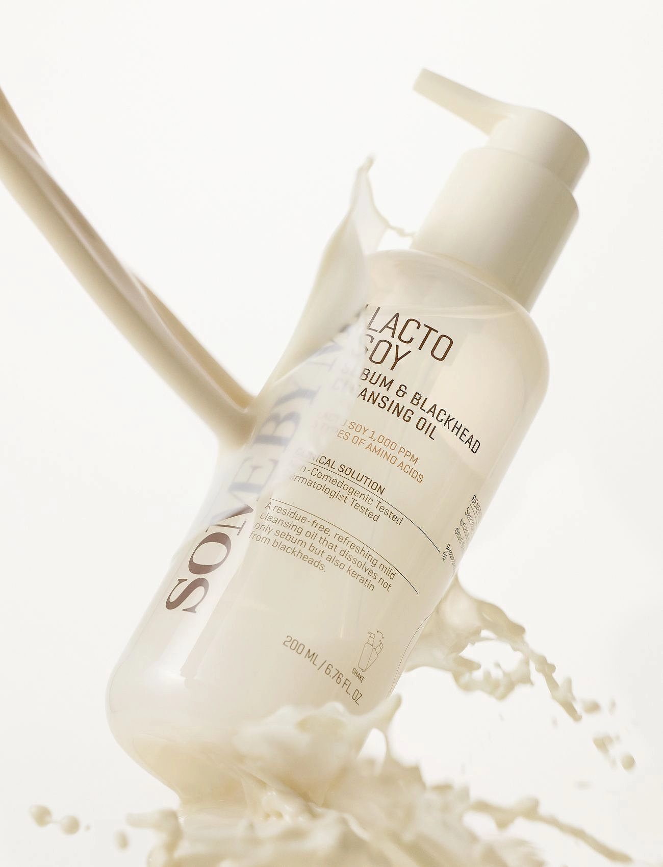 Some by Mi Lactosoy Sebum & Blackhead Cleansing Oil, 200 ml, Nude, Rensemidler > Olierense, Dame