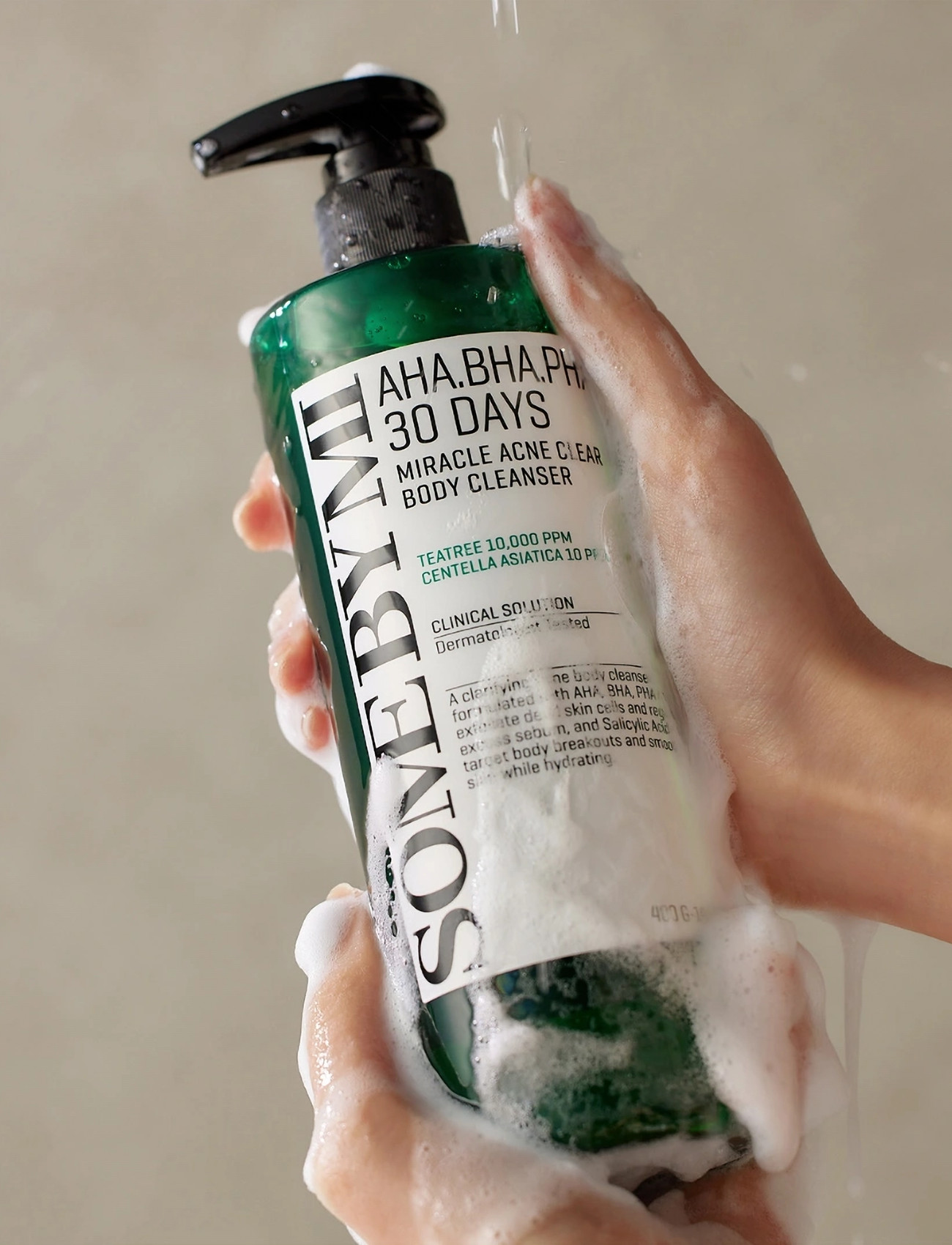 Some by Mi Aha Bha Pha 30 Days Miracle Acne Clear Body Cleanser, 400 G, Nude, Krop > Bad Og Brusebad, Dame