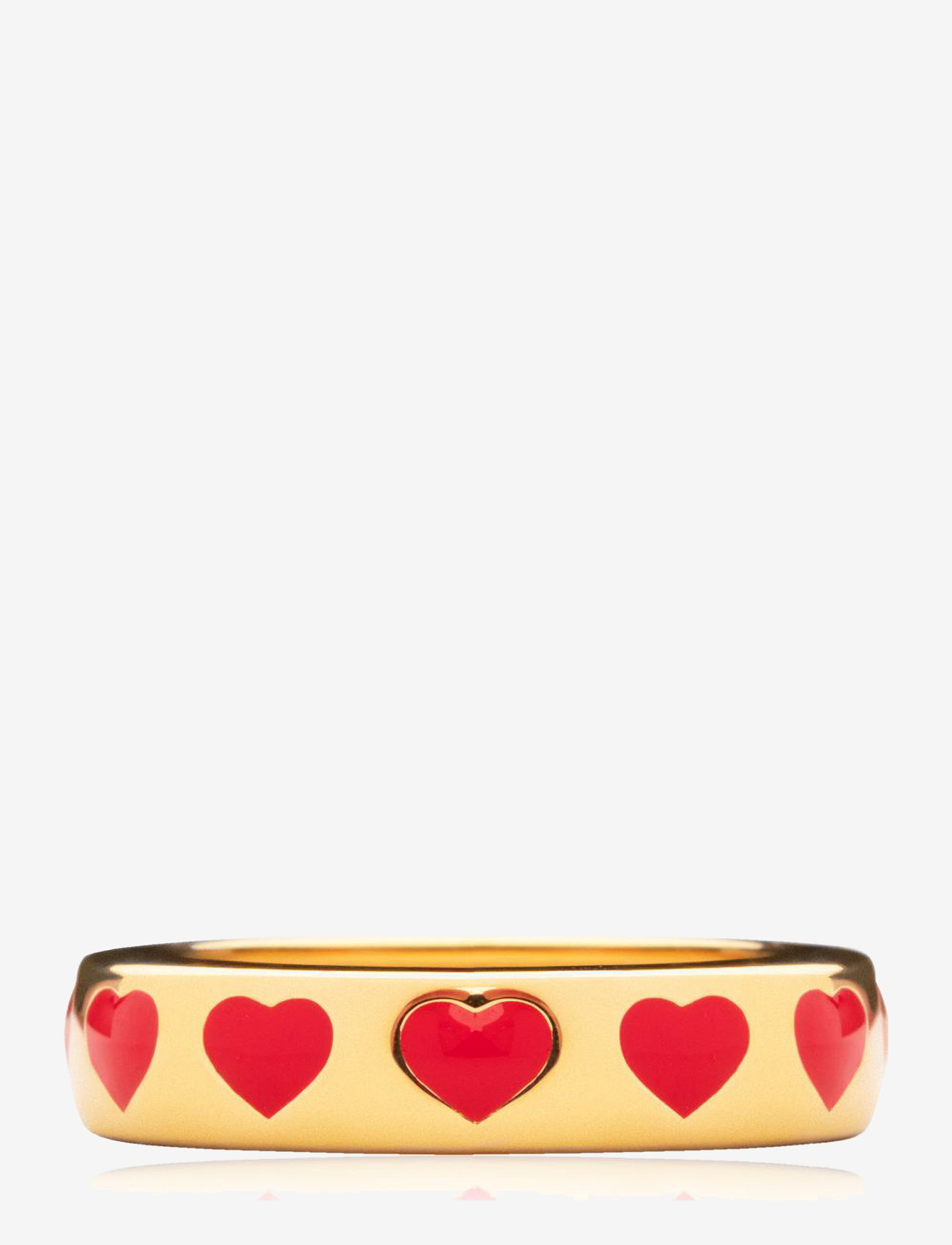 SOPHIE by SOPHIE - Red Heart Ring - enamel red - 0