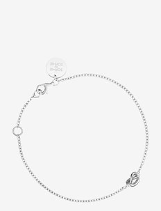 Knot bracelet - kædearmbånd - silver