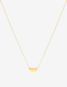 Mini heart necklace - kaklarotas ar kulonu - gold