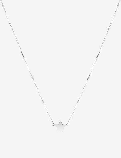 Mini star necklace - naszyjniki z wisiorkami - silver