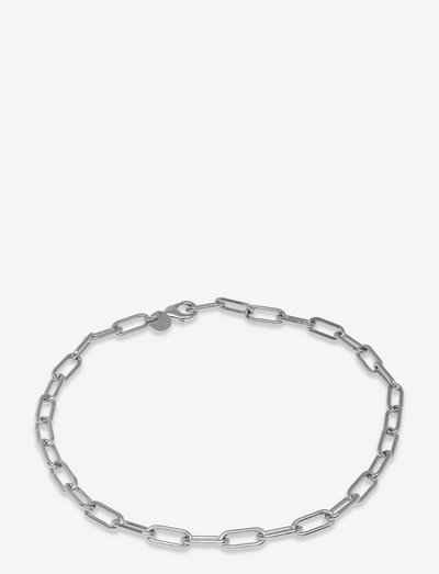 Link chain necklace - halskettingen - silver