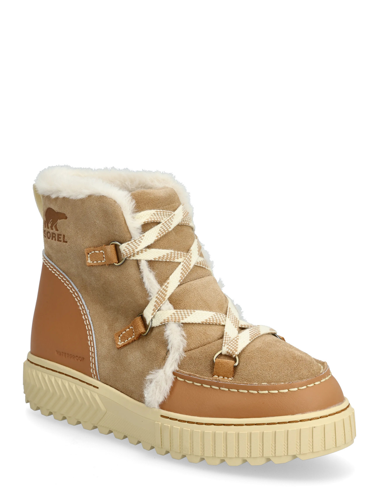 Sorel Ona Ave Alpine Boot Wp, 37, Beige, Ankelstøvler > Støvler Med Snøre, Dame