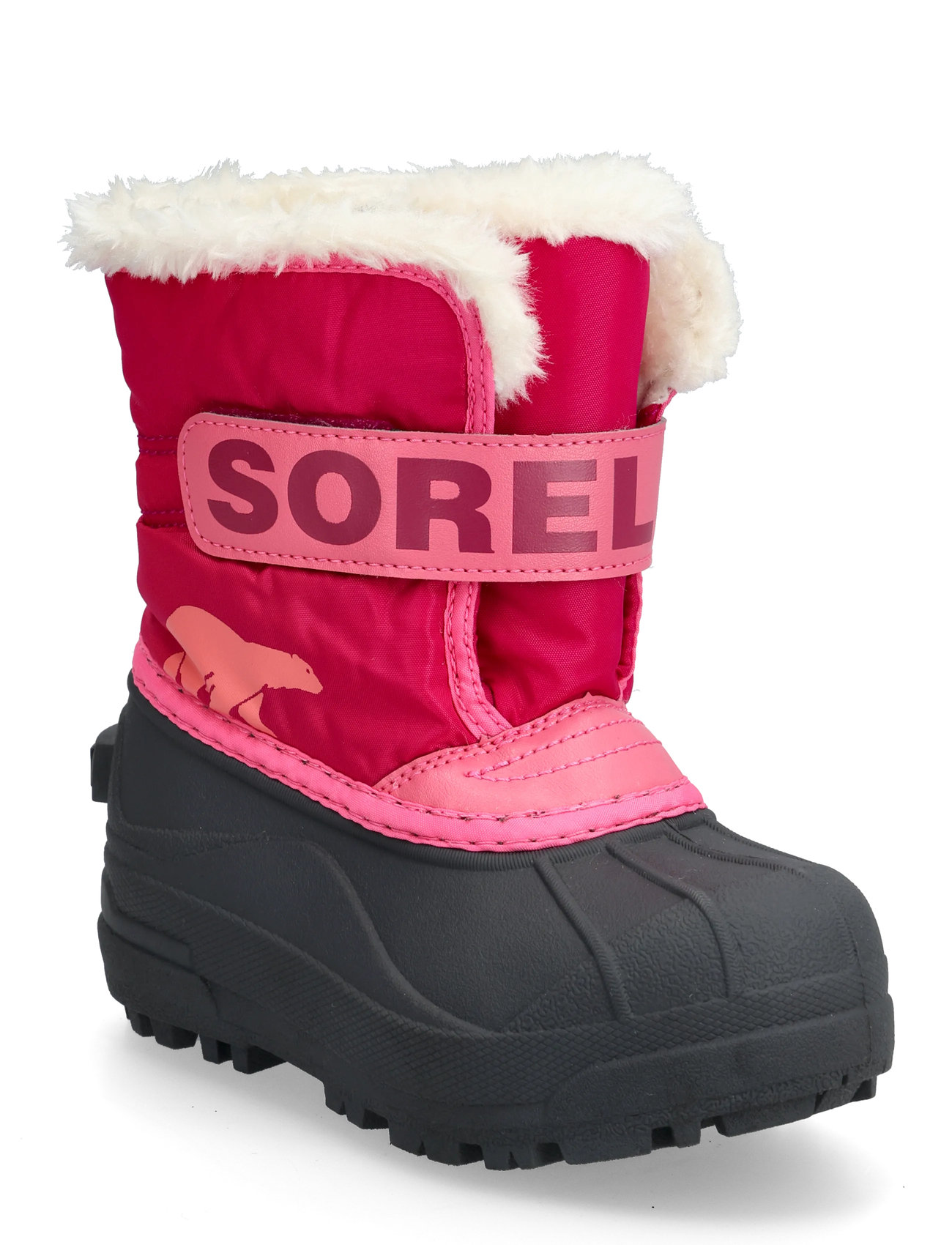 SOREL Childrens Snow Commander Stiefel Pink - 31 - Kinder