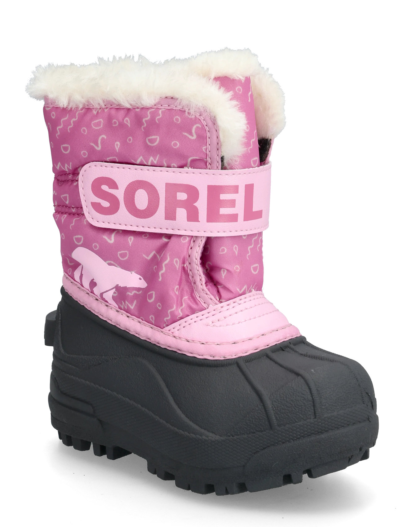 SOREL Toddler Snow Commander Stiefel Pink - 21 - Kinder