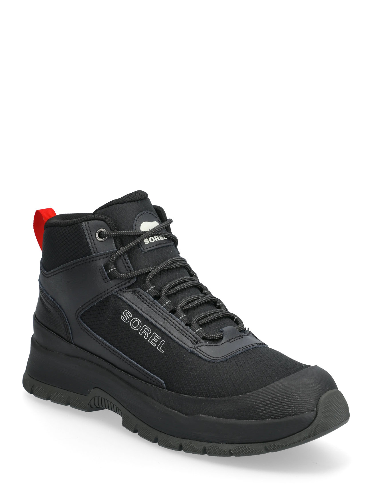 Sorel Outing Nw Sneaker Mid Wp, 45, Black, Sneakers > Sneakers Med Høj Top, Herre