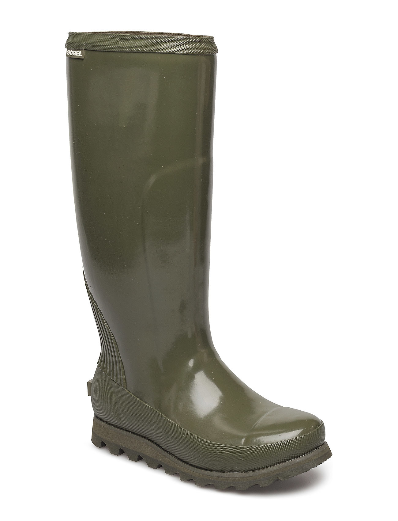 Joan Rain Tall Gloss Regenlaarzen Schoenen Groen Sorel sorel kopen in de aanbieding