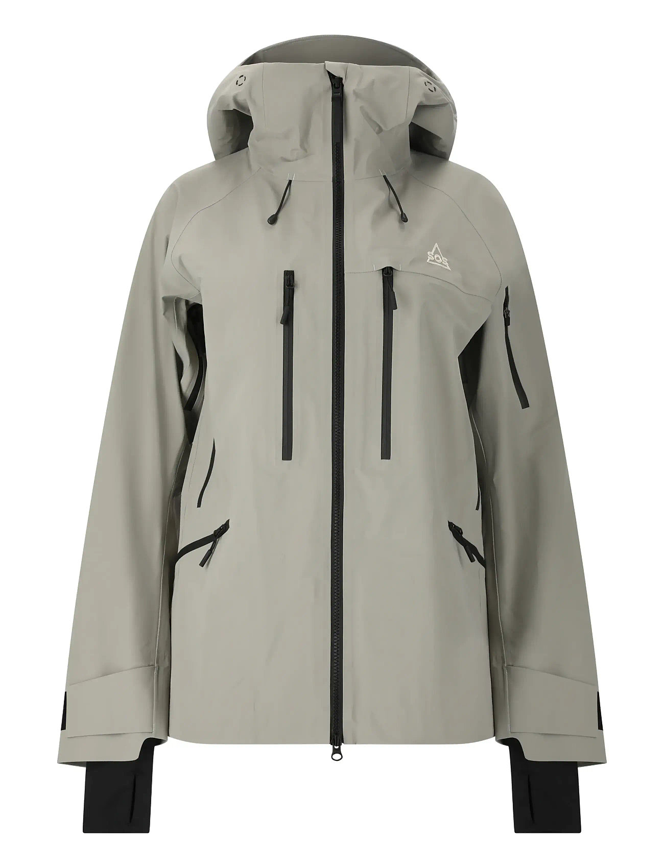 SOS Kula W 3L Shell Jacke Beige - M - Damen