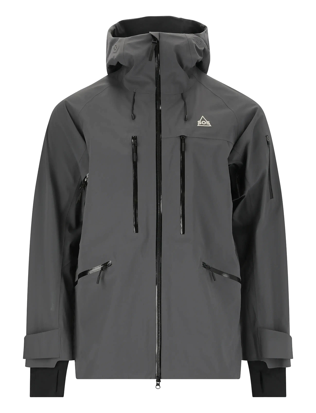 SOS Kula M 3L Shell Jacke Grau - XL - Herren