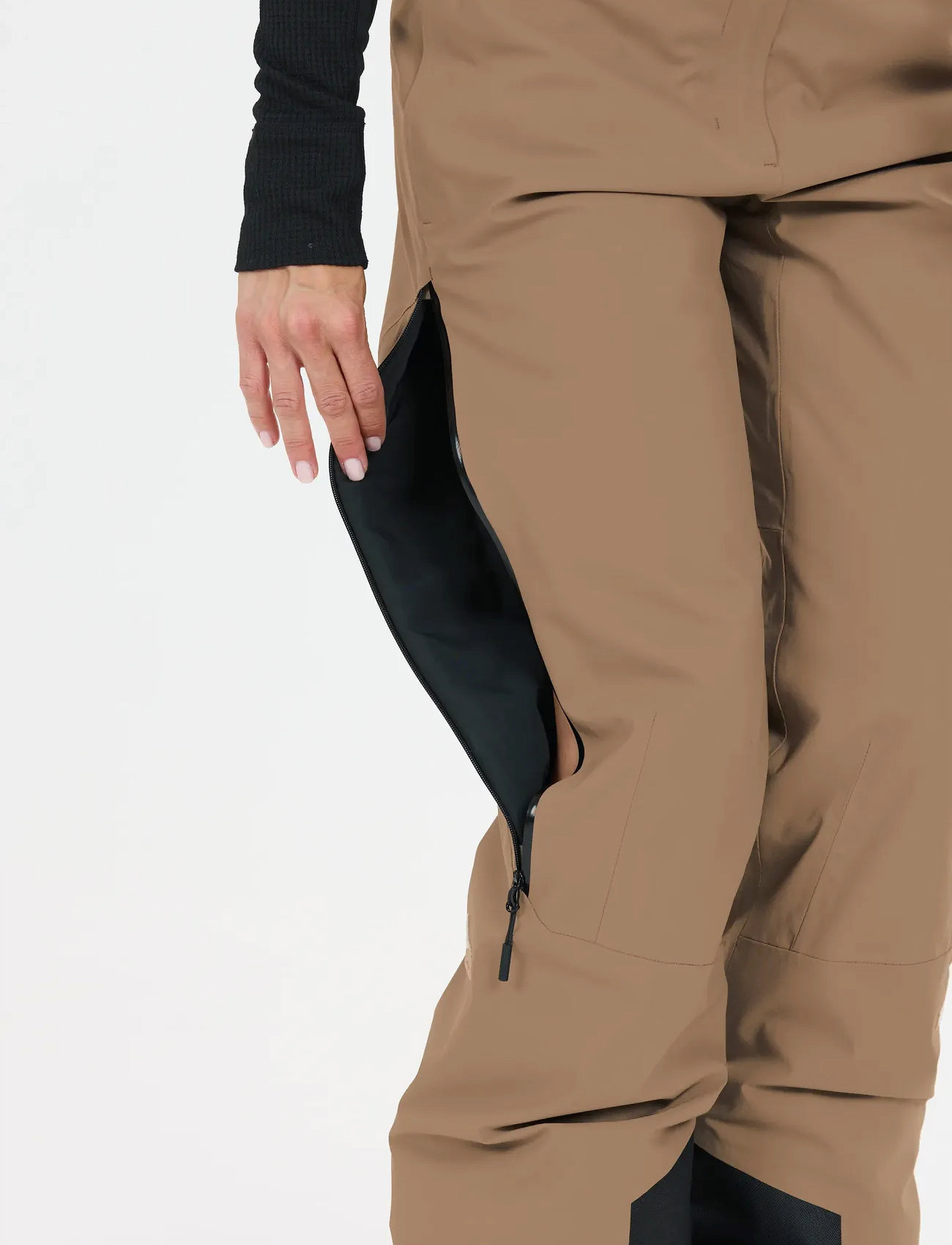 SOS Samkos W 2L Insulated Pants, S, Brown, Sport Overtøj > Sport Ski Pants, Dame