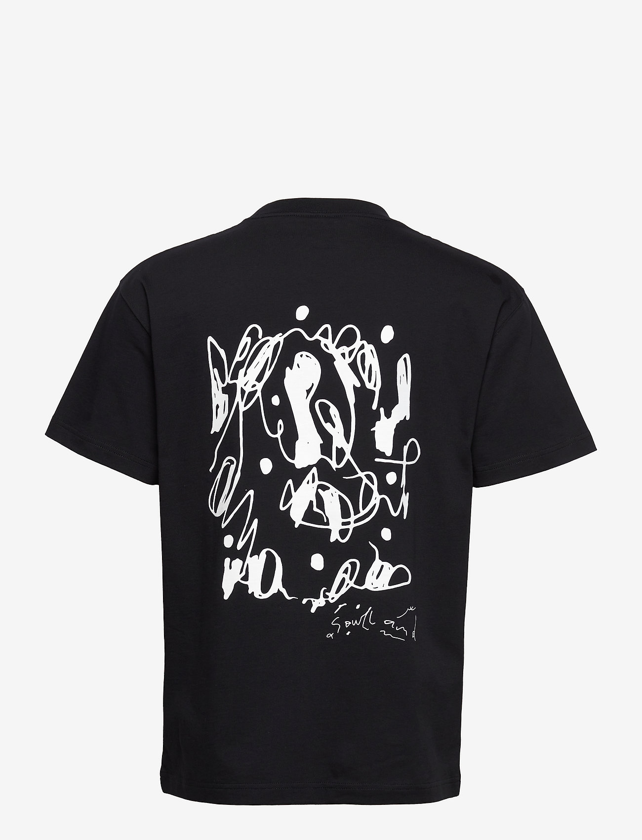 Soulland Flower Scribble T-shirt 