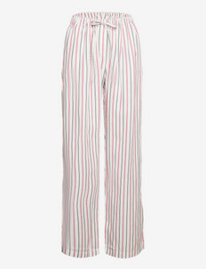 Ciara pants - casual broeken - white/red stripes
