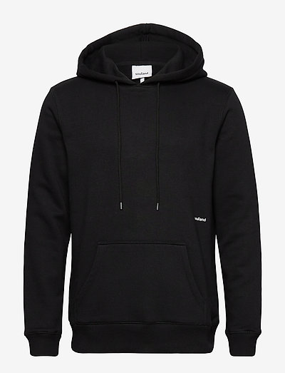 Wallance hoodie - kapuzenpullover - black