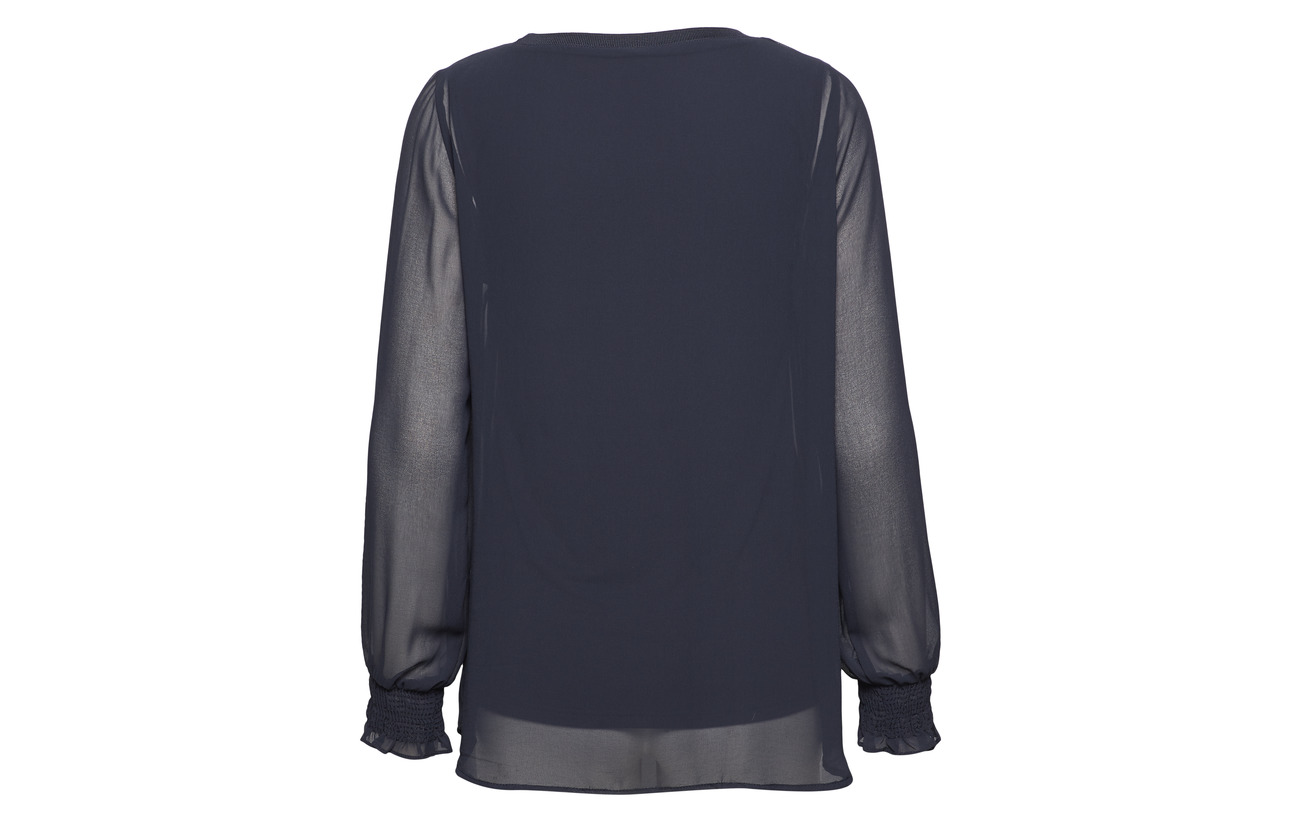 Doublure Intérieure 100 Équipement Soyaconcept De Mousseline odina Sc Soie Polyester Midnight qXwItg