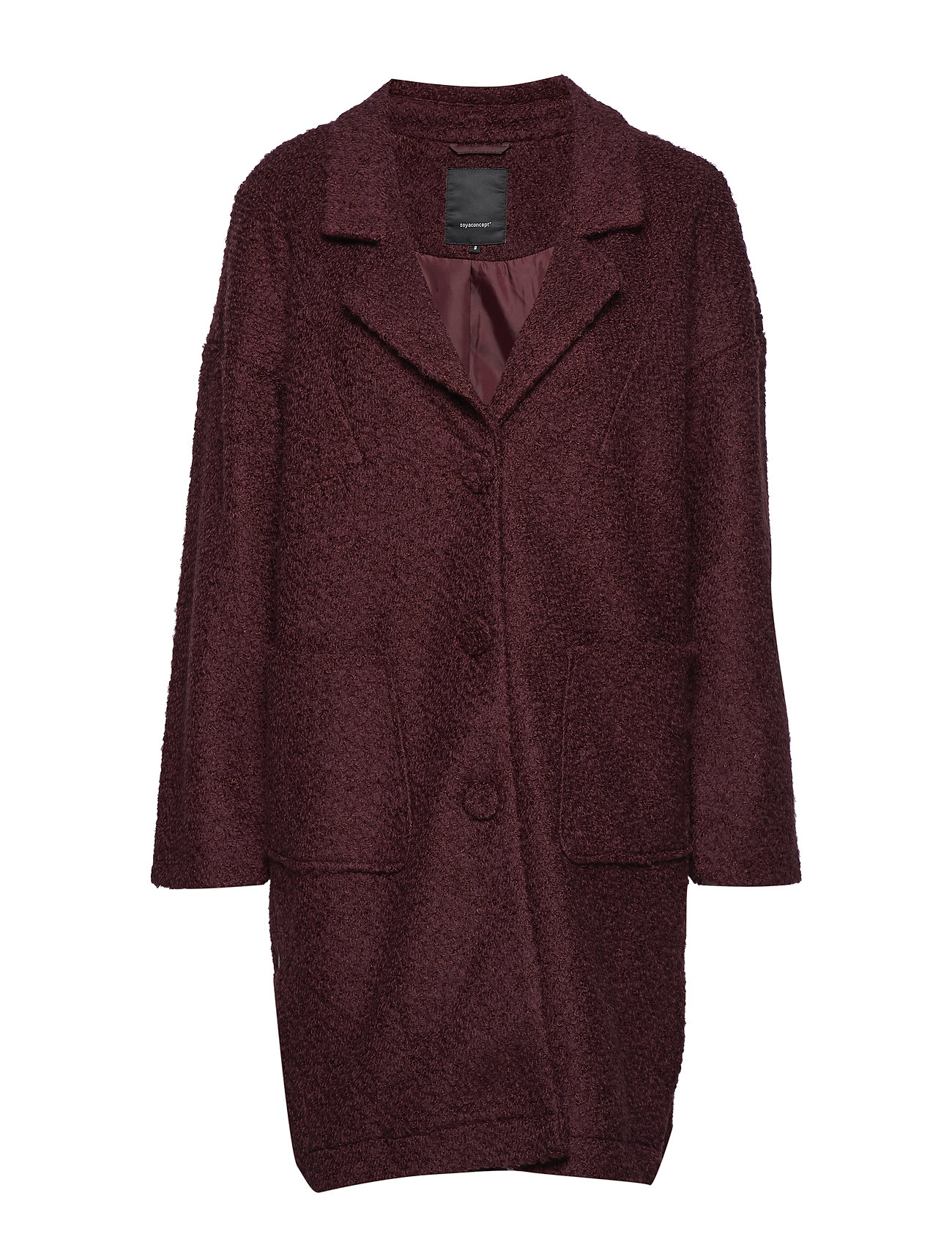 Sc Misella Wollen Jas Lange Rood Soyaconcept soyaconcept kopen in de aanbieding Sc Misella Wollen Jas Lange Rood Soyaconcept soyaconcept kopen in de aanbieding