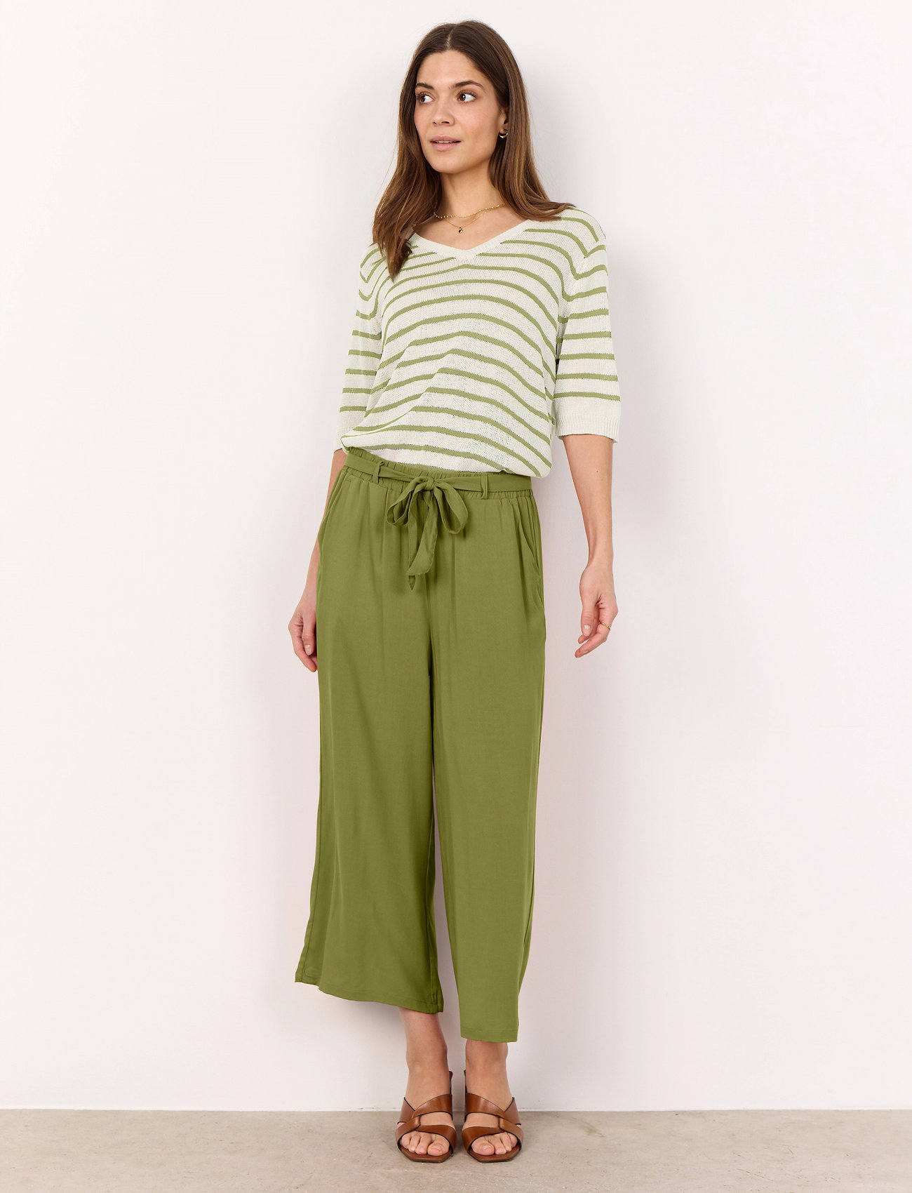 Soyaconcept Sc-Radia, XS, Green, Bukser > Lige Ben, Dame